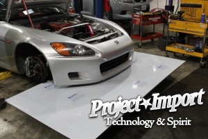 Mocking up the s2000 front splitter