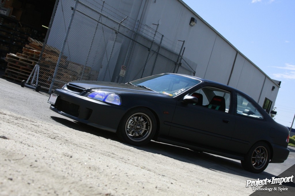 Chris S Jackson Racing Supercharged Honda Civic Em Projectimport Com