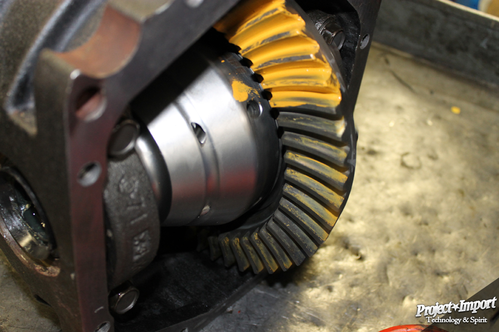 350z G35 Quaife differential checking contact pattern