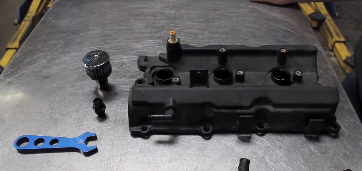 Project Import 350Z / G35 VQ35 Oil Consumption Fix / PCV Valve Fitting